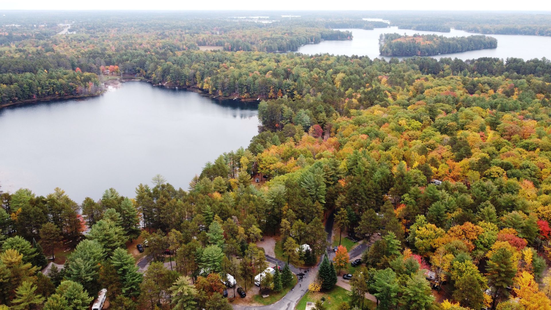 Patricia Lake Campground, Minocqua, Wisconsin