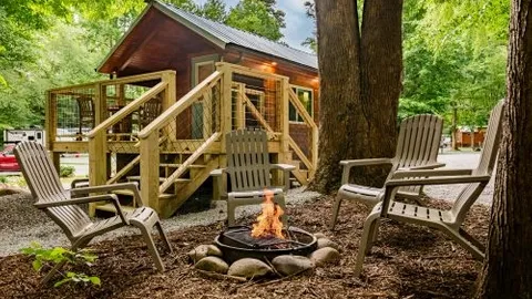 On River Camping Cabin with bath & kitchenette — image 10 of 10
