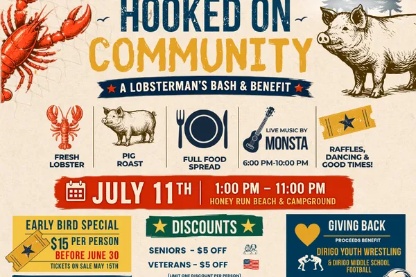 🦞 Hooked on COMMUNITY – A Lobsterman’s Bash & Benefit
