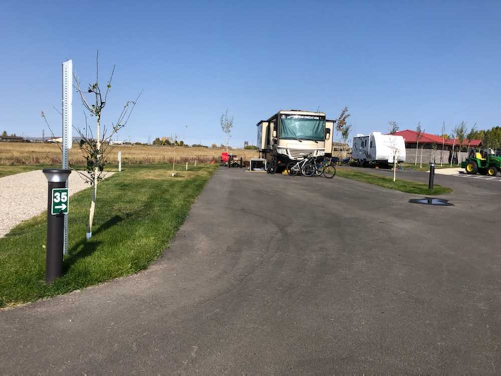 Premium RV Site Back-in