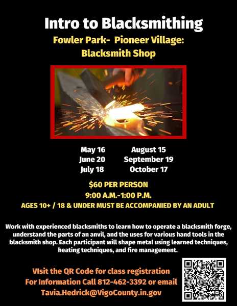 Blacksmithing Classes