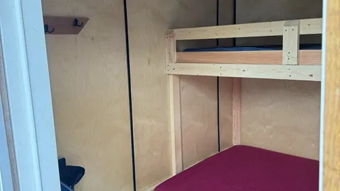 Hut 5 - 1 twin, 1 Double Bunkbeds (No Bedding Included) — image 3 of 3