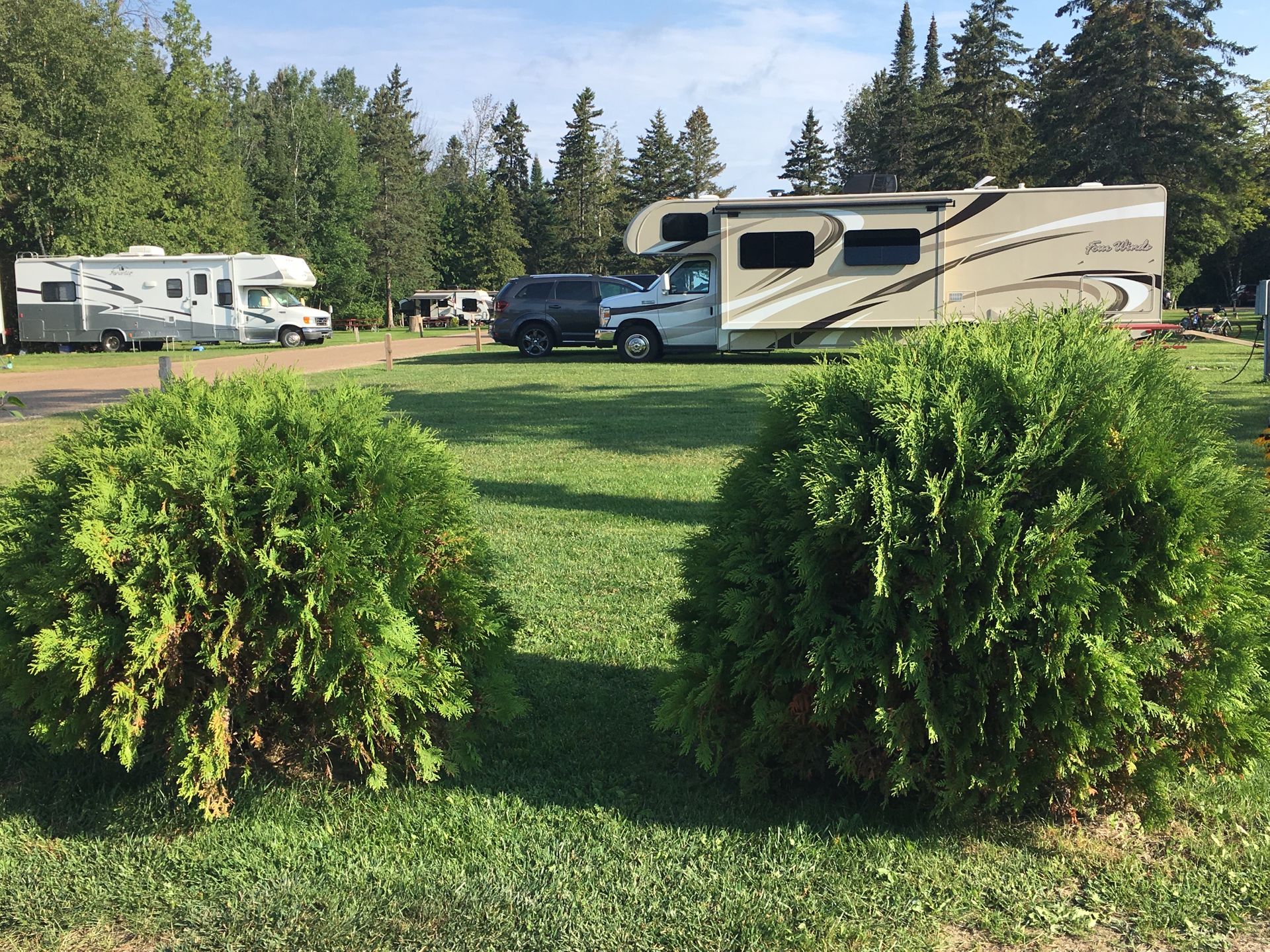 Tee-Pee Campground, Mackinaw City, Michigan