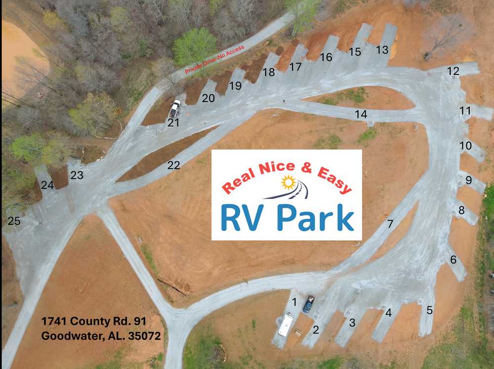 Real Nice & Easy RV Park, Goodwater, Alabama - Photo 4