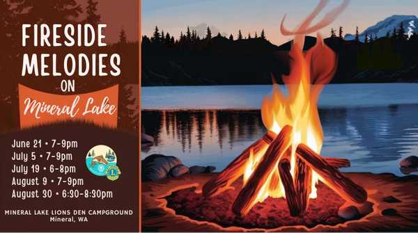 Fireside Melodies on Mineral Lake with Coyote Creek Karaoke