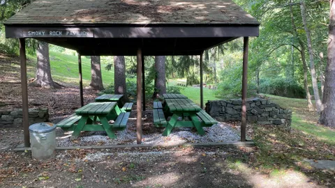 Overnight Smokey Rock Pavilion Primitive Tent Site — image 1 of 4