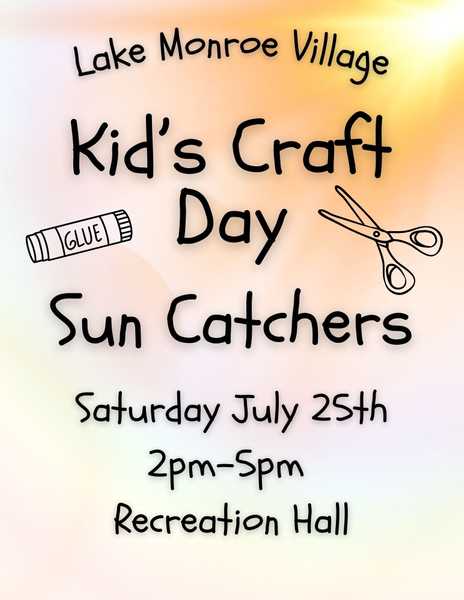 Kid's Craft Day