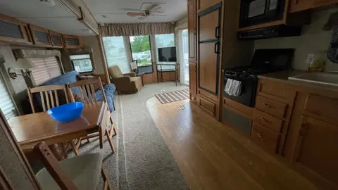 Beachfront Park Model Camper - Sleeps 8 — image 1 of 7