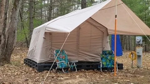 Four Season Tent Site with Electric and Water — image 1 of 4