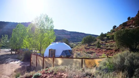 Geodesic Dome - Canyon View w/ Private Bathroom — image 2 of 14