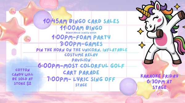 Rainbows & Unicorns Weekend