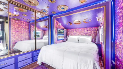 Purple Glamping Trailer — image 1 of 4