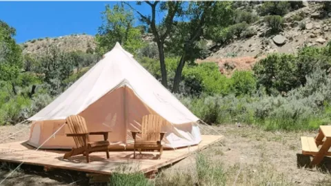 Furnished Glamping Tent Site — image 4 of 4