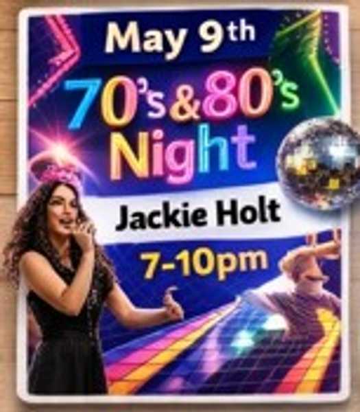 70's & 80's Night with Jqackie Hold Karaoke
