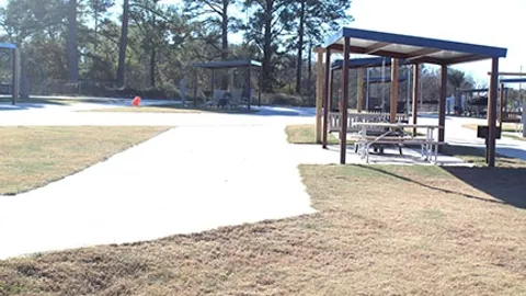 Back-In Deluxe with Covered Picnic Table, Swing — image 3 of 3