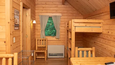 Deluxe Streamside Camping Cabin — image 2 of 5