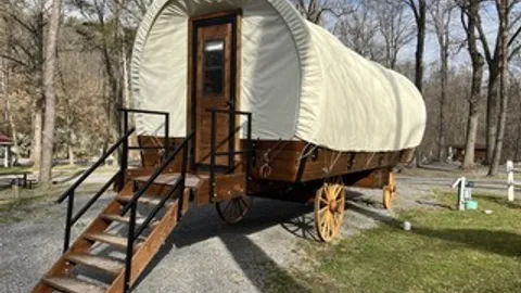 Glamping Covered Wagon — image 1 of 6