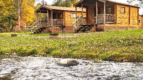 Riverfront 2 Room Rustic Cabin — image 1 of 1
