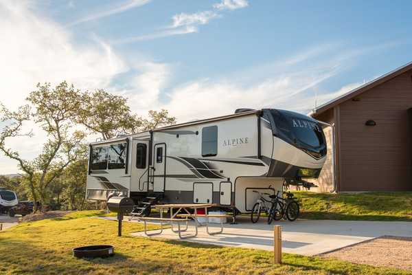 Red Carpet Back-In RV (Unlevel)