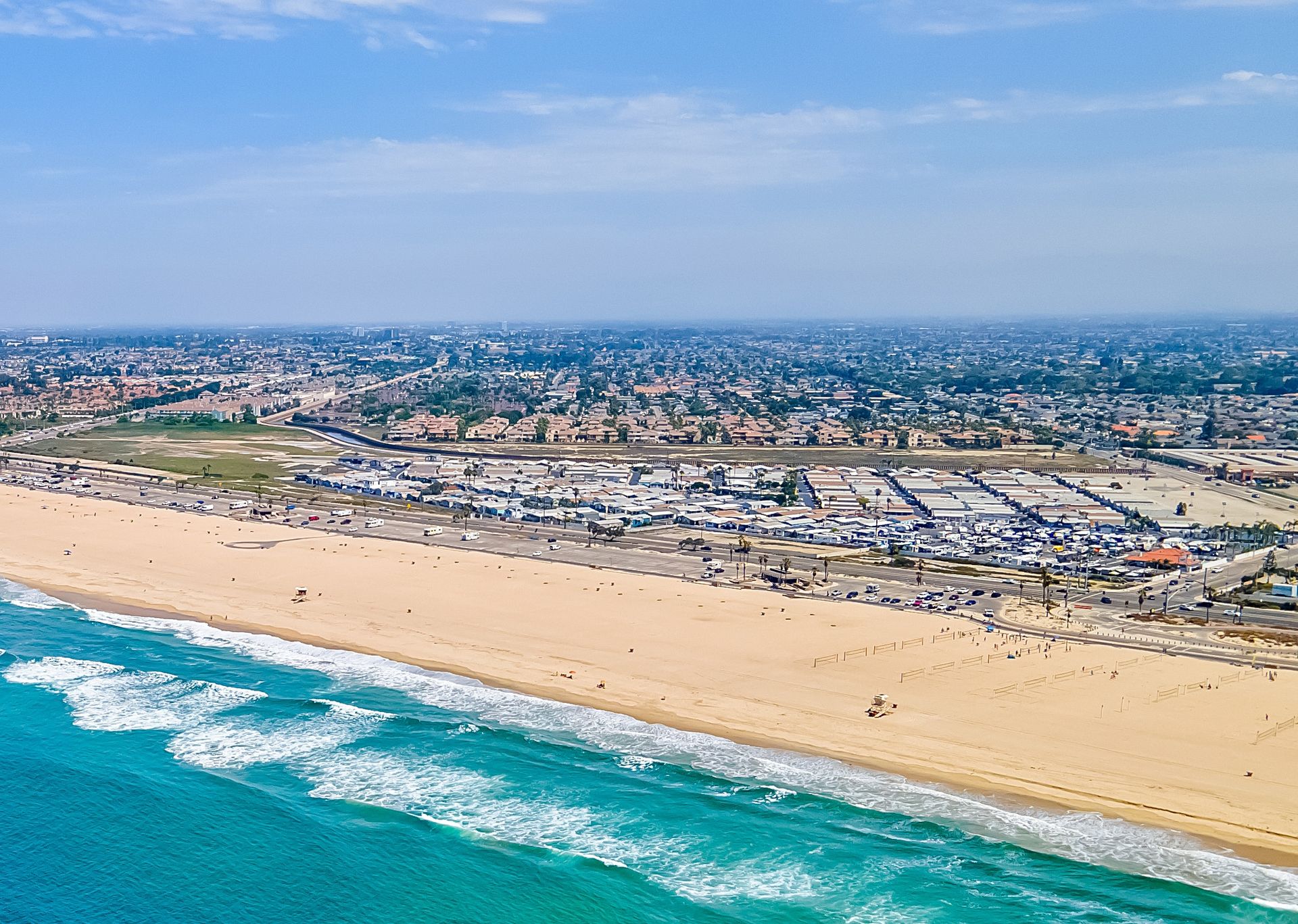 Waterfront RV Park, Huntington Beach, California