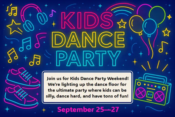 Kids Dance Party Weekend
