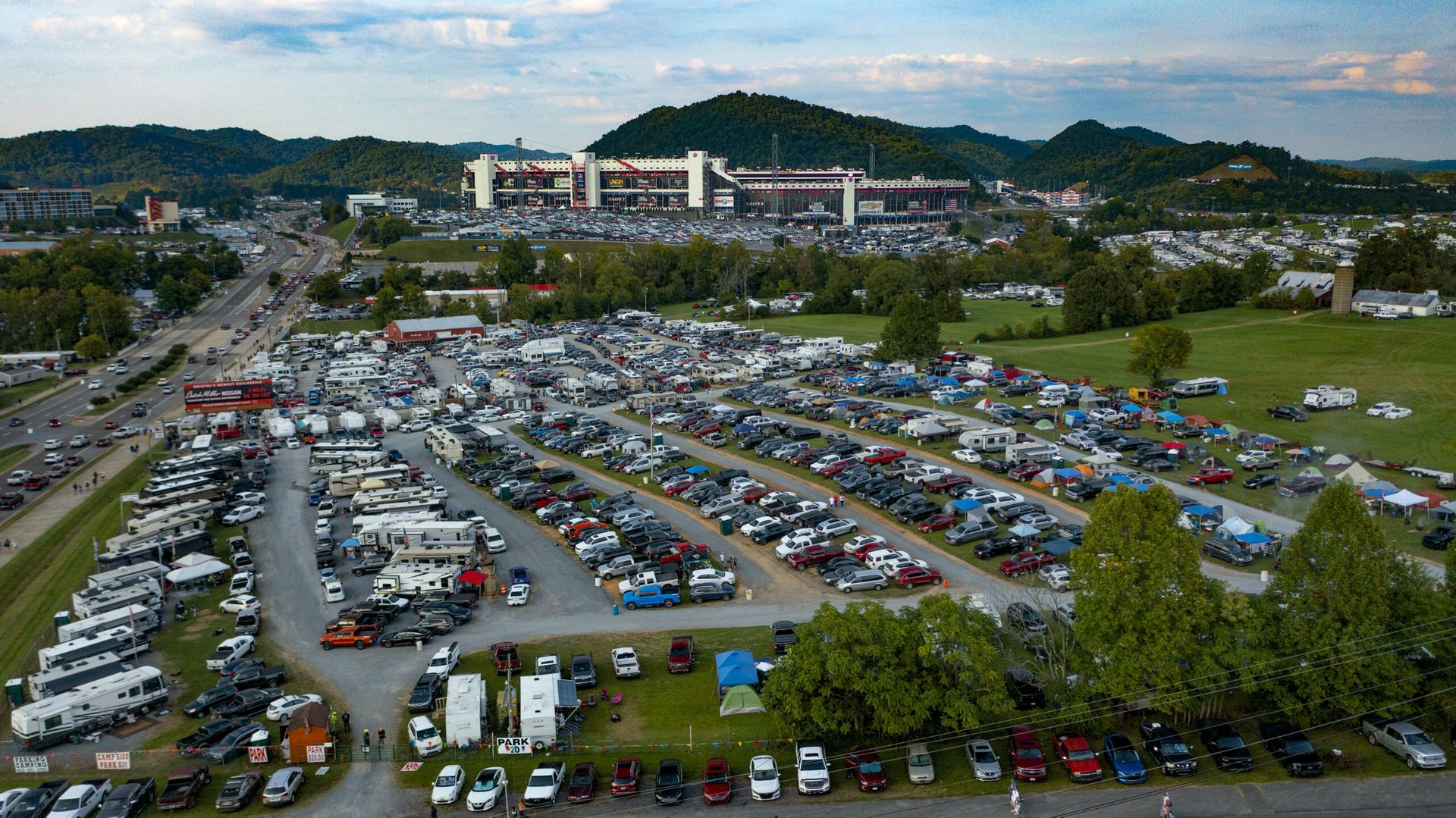 Camp at Bristol, Bluff City, Tennessee