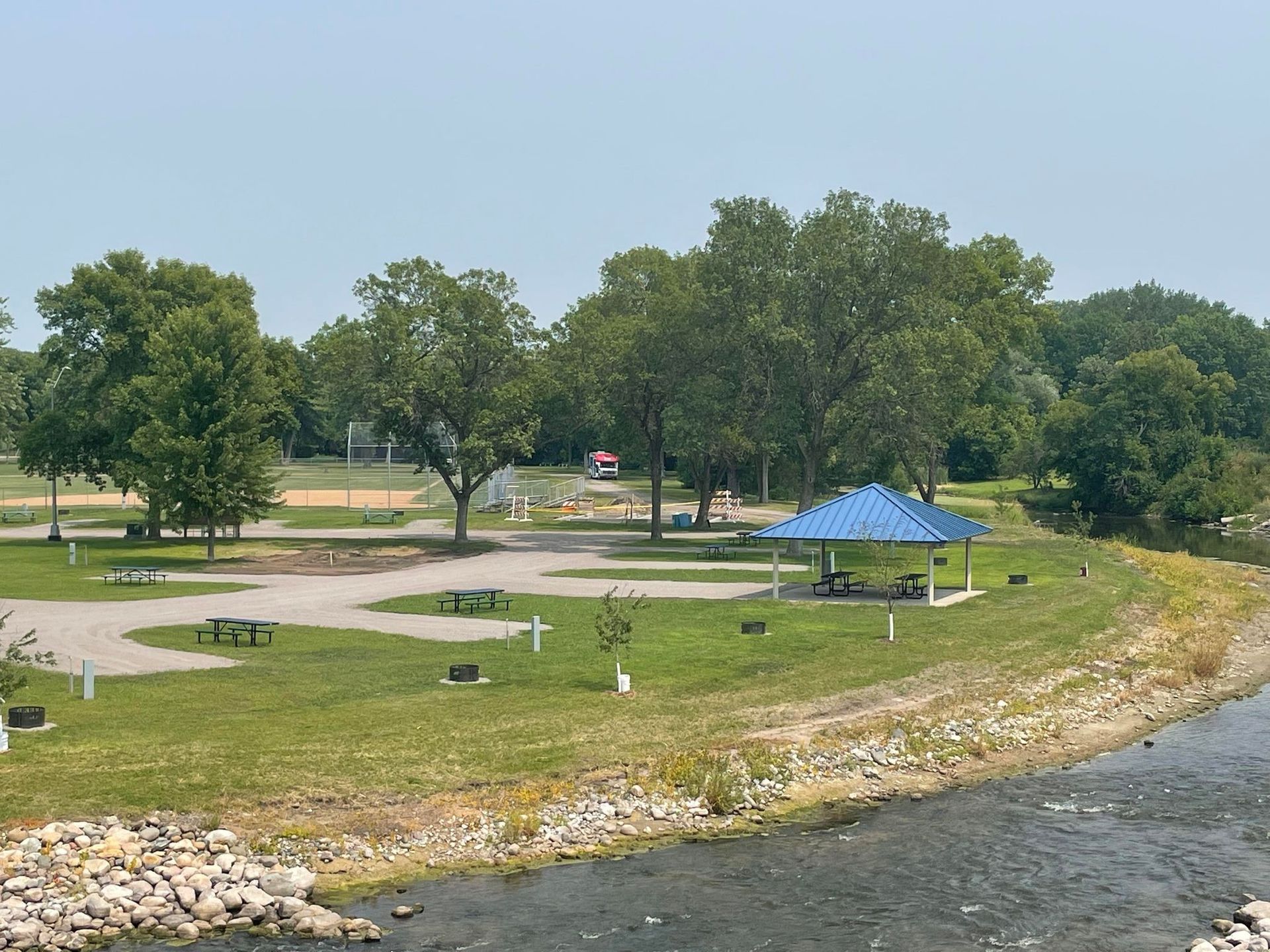 Sauk River Park Campground, Melrose, Minnesota