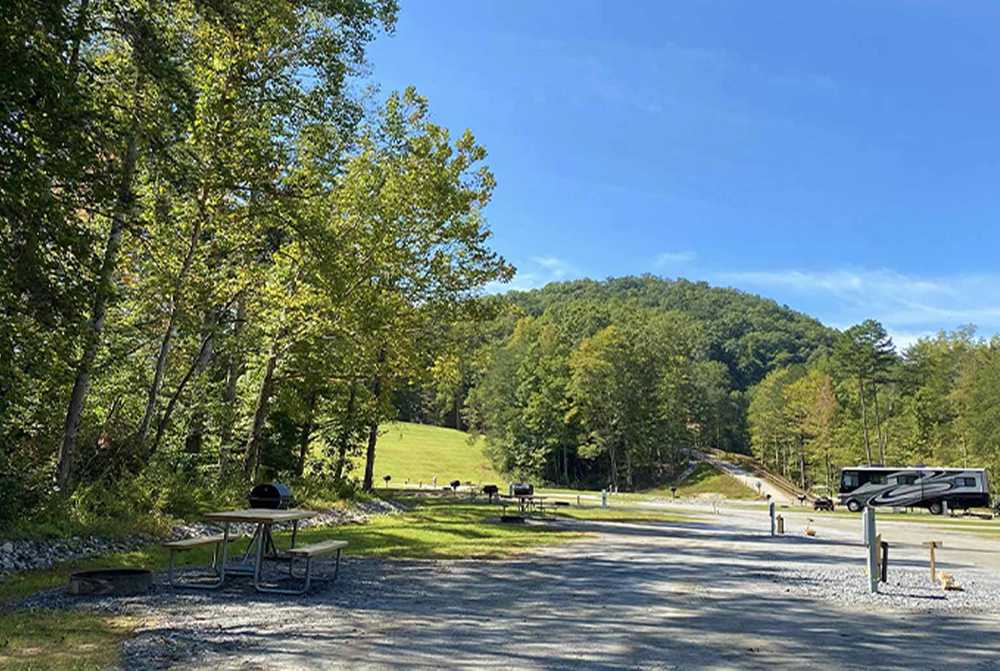 Premium Pull-Thru RV Site