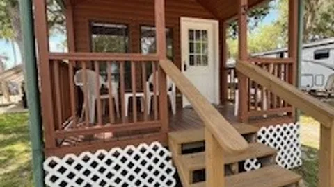Cabin 3 - Queen Bed, Bunk Beds, & Futon — image 1 of 7