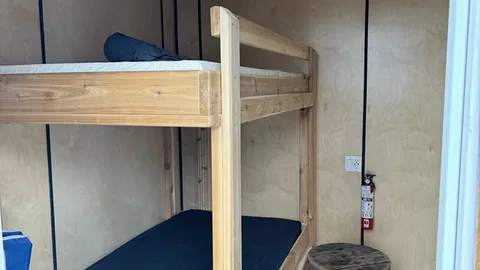Hut 6 - 2 Single Bunk (No Bedding Included) — image 3 of 3