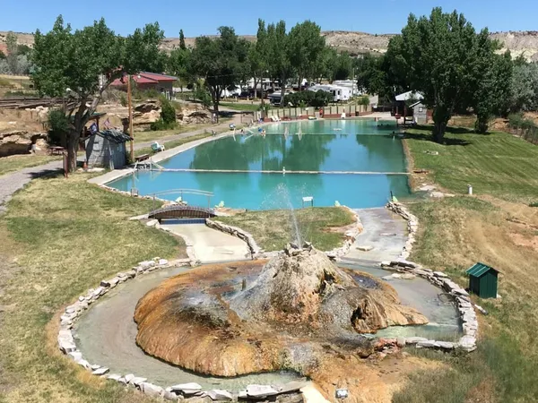 Fountain of Youth RV Park, Thermopolis, Wyoming campground
