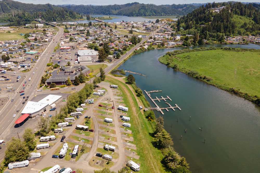 Coho RV Park Marina Reedsport Oregon Campspot