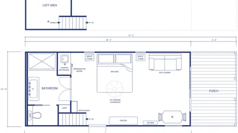 Foxtail Studio w/ Loft - Lakefront — image 8 of 8