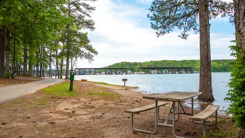 50 Amp Standard Waterfront Pull Thru RV Site — image 1 of 1