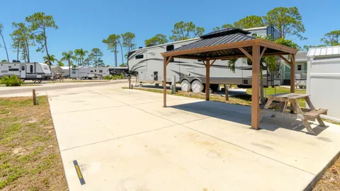 Deluxe Full Hookup Concrete RV Site — image 3 of 3