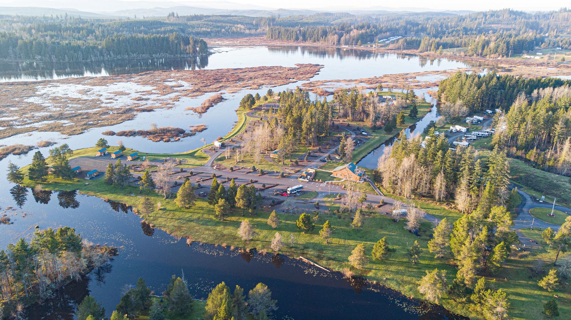 Silver Cove RV & Cabins Resort, Silverlake, Washington