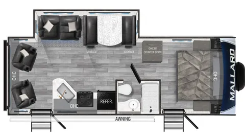 Set RV By PINE KNOLL T03 / (Refundable Security Deposit Included in Avg. Nightly Rate) — image 2 of 2