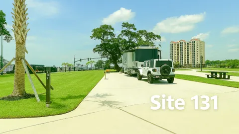 Luxury Back-In (Gulf-Front) RV Site — image 1 of 1
