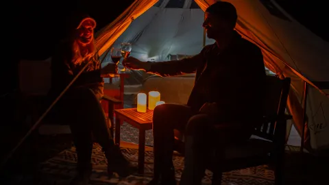 20' Luxury Belle Tent (King Bed and Full Futon) — image 10 of 10