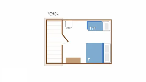4 Person Rustic Cabin — image 4 of 4