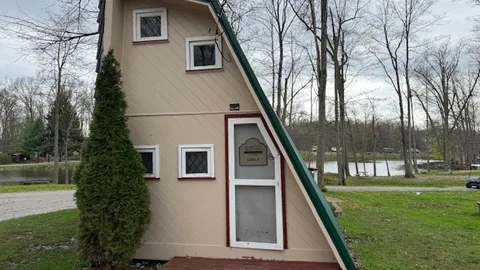 Little A Cabin: Sleeps 5 A-Frame — Cozy, Pet-Friendly Charm Overlooking the Water — image 1 of 6