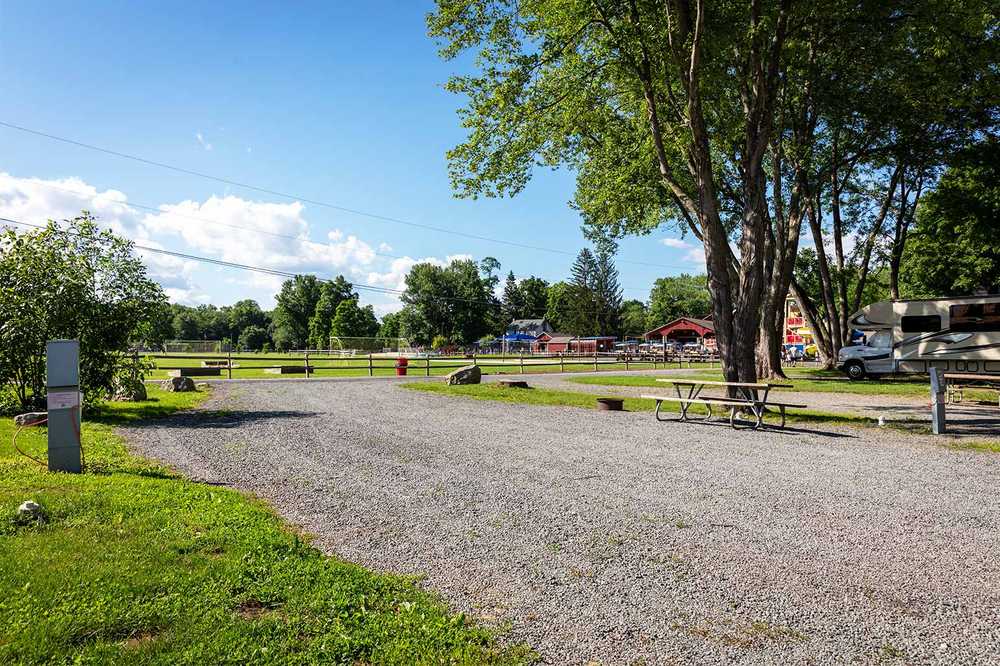 Premium Pull-Thru RV Site
