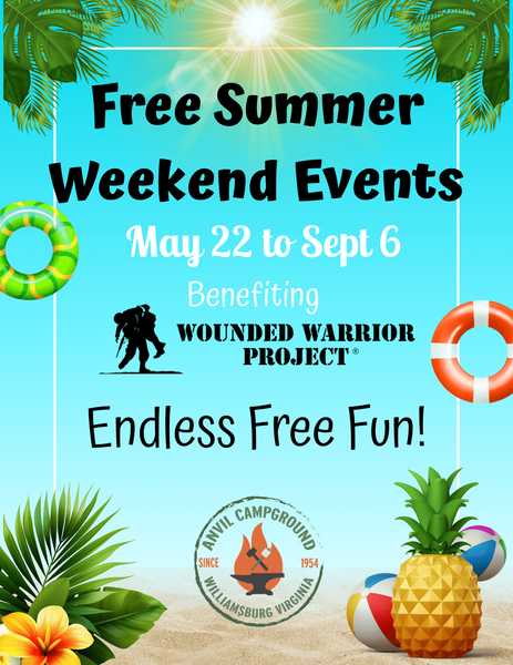 Free Summertime Weekend Events Series