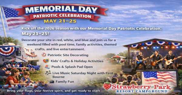 Memorial Weekend: May 22-25