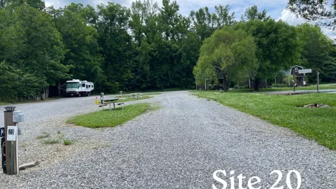 Water + Electric Pull Through RV Site — image 2 of 5