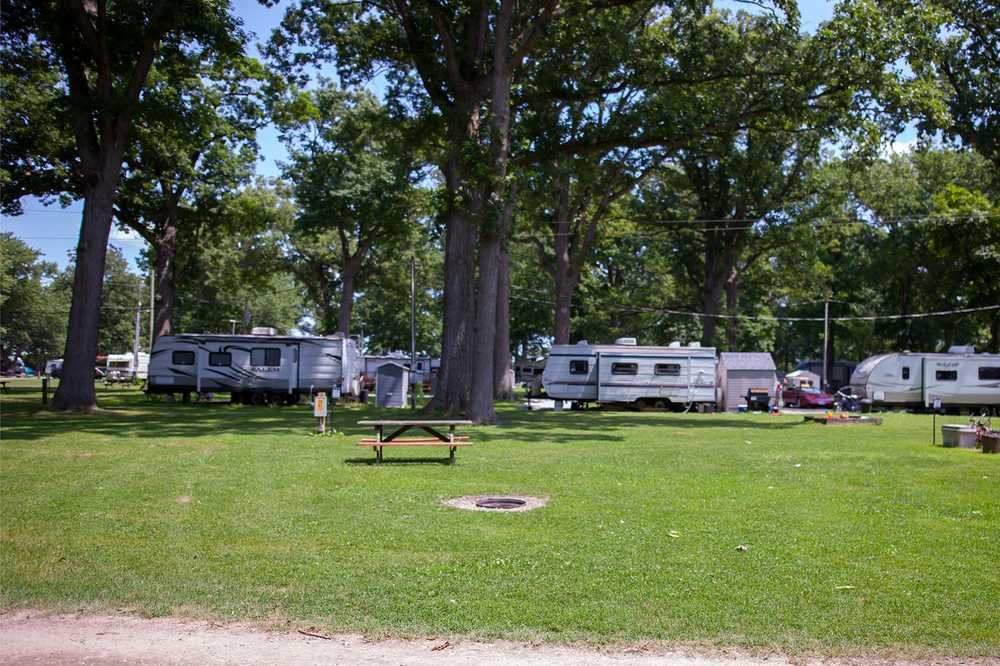 Water & Electric RV Site