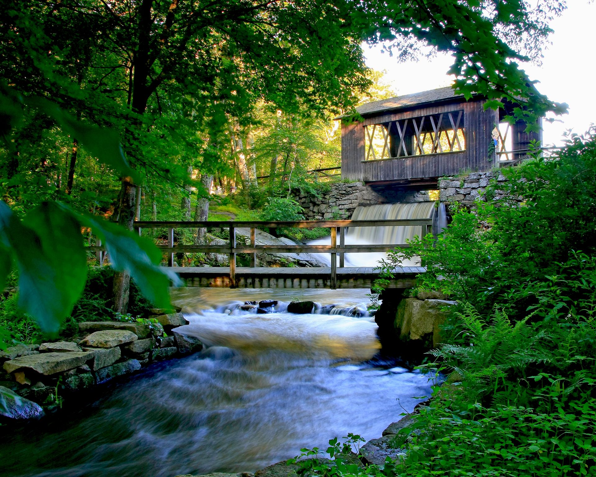 Sutton Falls Camping Area, Sutton, Massachusetts