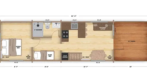 Lakehouse Resort Southern Ivy Sierra 3 Rend Lake — image 15 of 15