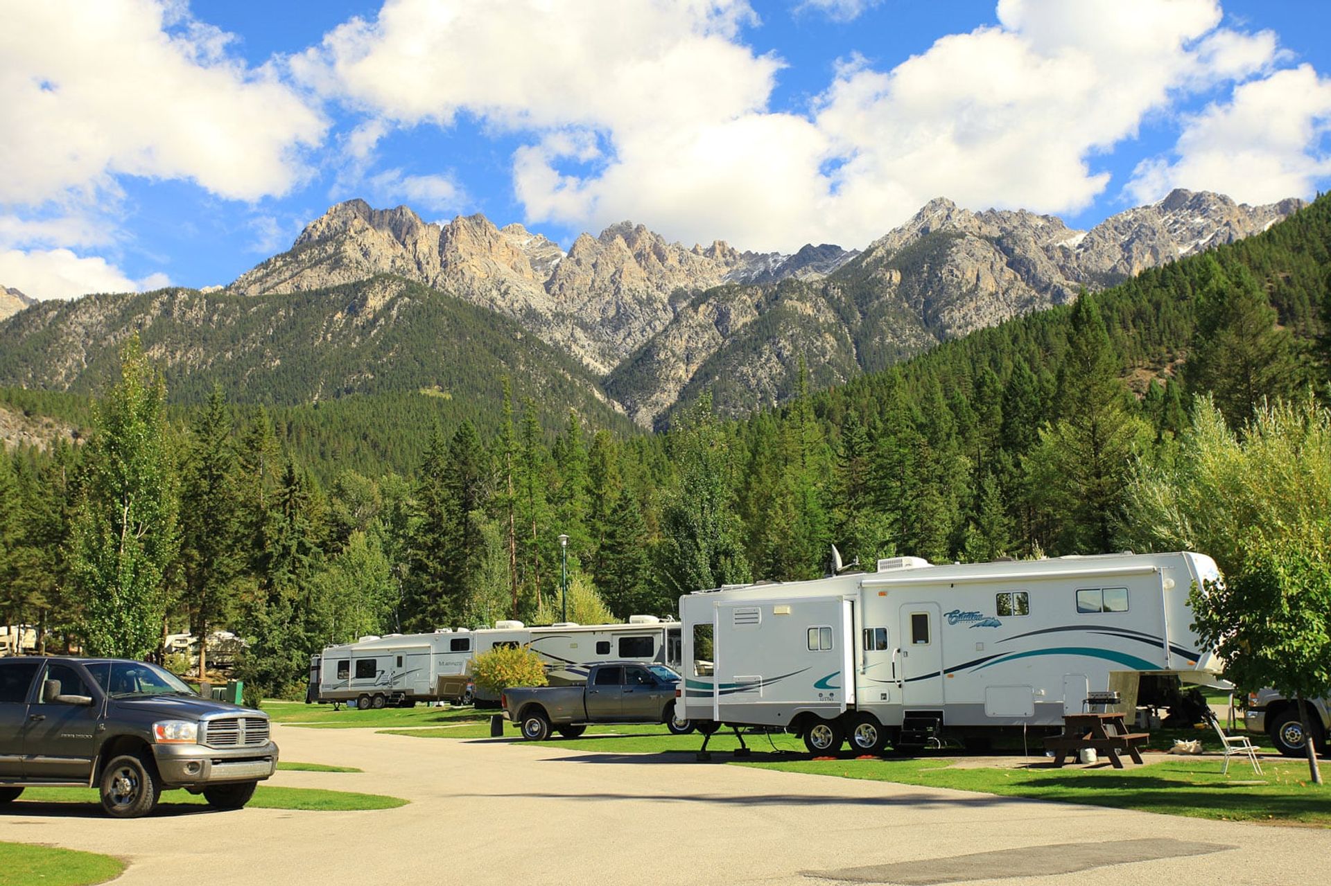 Fairmont Hot Springs RV Resort, Fairmont Hot Springs, British Columbia