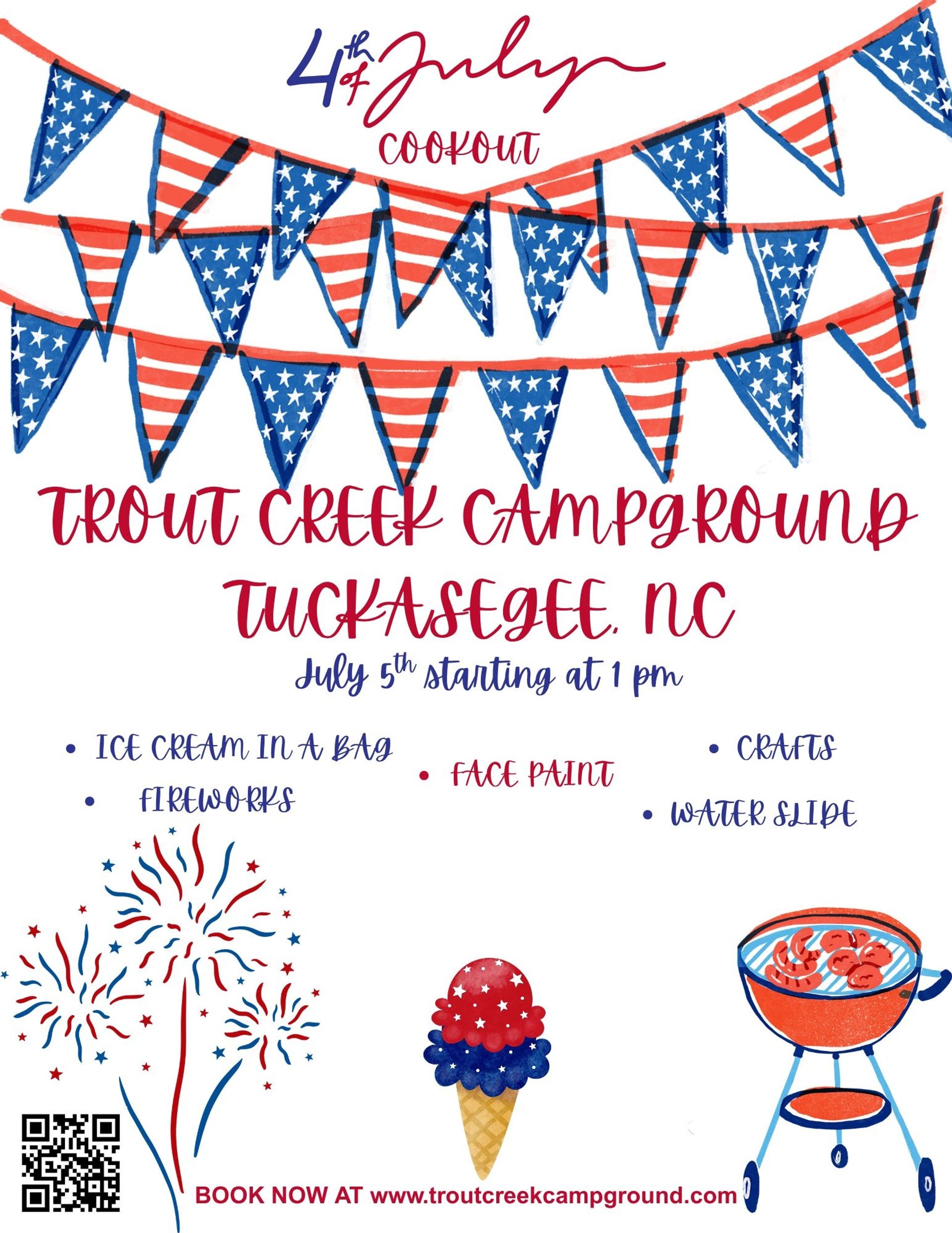Trout Creek Campground, Tuckasegee
